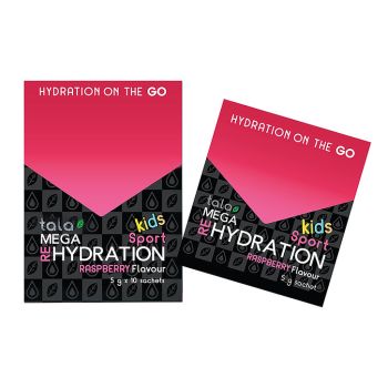 Tala Mega Rehydration Raspberry 10 x 5 g sachets