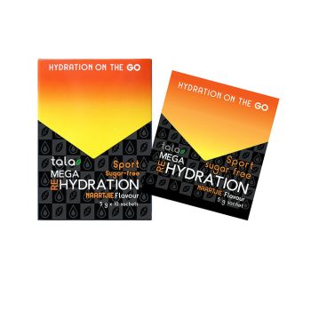 Tala Mega Rehydration Sugar Free Naartjie flavour 10 x 5 g sachets
